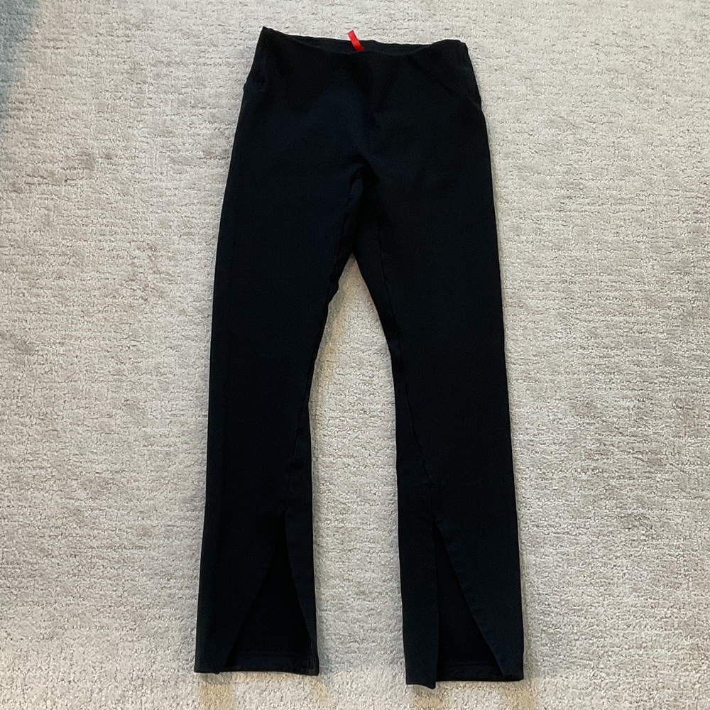 Split Flare Ponte Pants